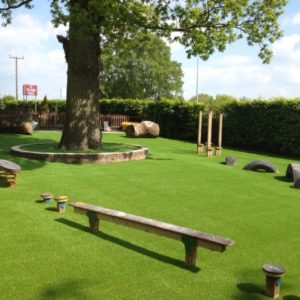 Trim trail at Delamere Academy